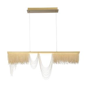 Tenda LED Chandelier in Gold - available from The Lighting Shoppe, trusted by Canadian homeowners