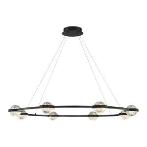 Eurofase Canada - 39309-013 - CIRCOLO-CHD-8LT-48IN-BK-CL - CIRCOLO - Black