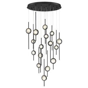 Barletta LED Chandelier in Black - available from The Lighting Shoppe, trusted by Canadian homeowners