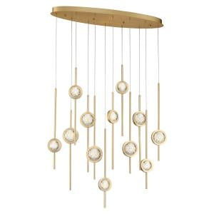 Eurofase Canada - 39466-020 - BARLETTA-CHD-12LT-38IN-GD - BARLETTA - Gold