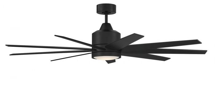 Champion Indoor/Ourdoor 60"Ceiling Fan in Flat Black - available from The Lighting Shoppe, trusted by Canadian homeowners