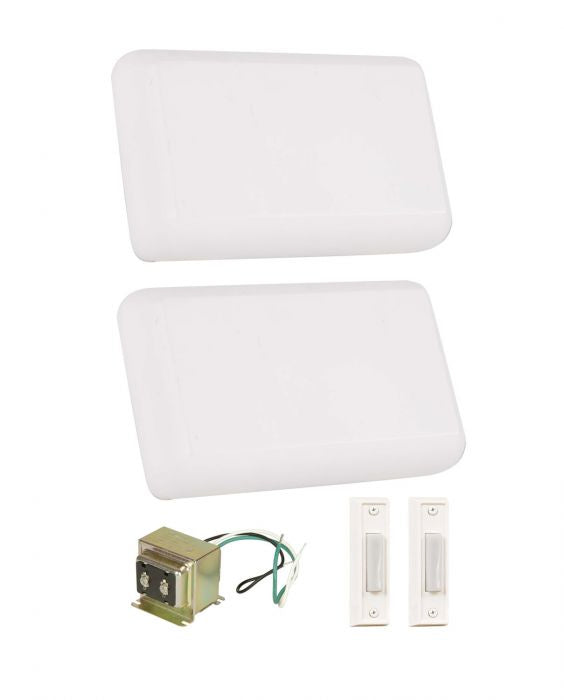 Builder Chime Chime Kit in White - available from The Lighting Shoppe, trusted by Canadian homeowners