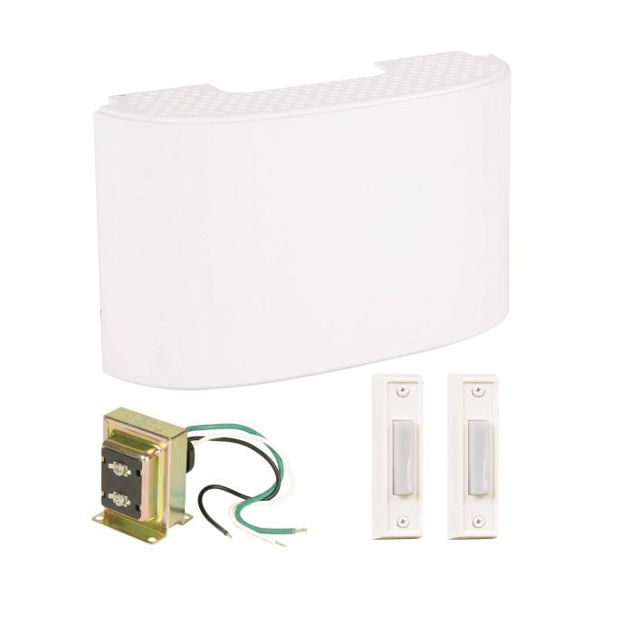 Builder Chime Chime Kit in White - available from The Lighting Shoppe, trusted by Canadian homeowners