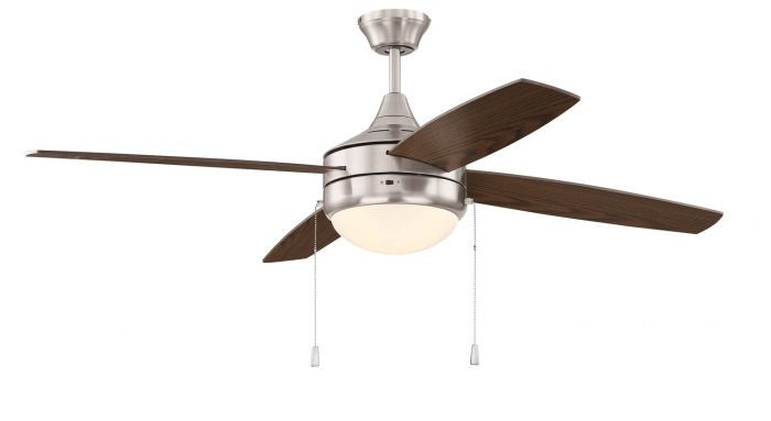 Phaze Energy Star 4 52"Ceiling Fan in Brushed Polished Nickel - available from The Lighting Shoppe, trusted by Canadian homeowners