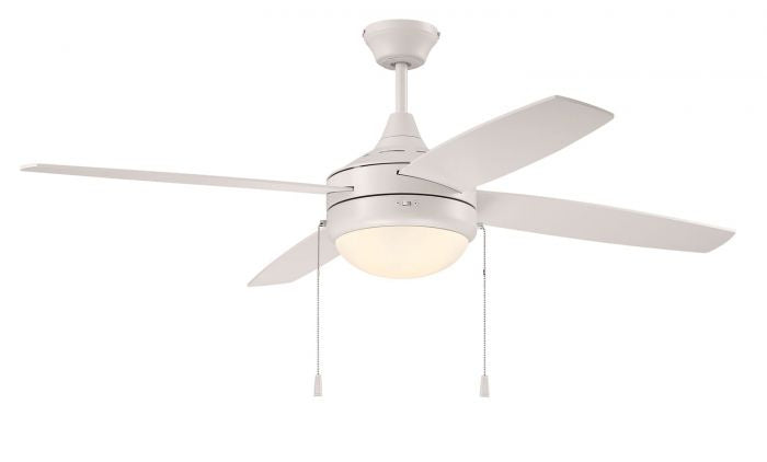 Phaze Energy Star 4 52"Ceiling Fan in White - available from The Lighting Shoppe, trusted by Canadian homeowners