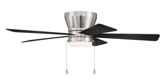 Merit 52"Ceiling Fan in Brushed Polished Nickel - available from The Lighting Shoppe, trusted by Canadian homeowners