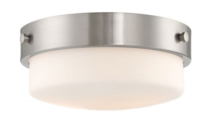 Craftmade Canada - X3214-BNK - Two Light Flushmount - Oak Street - Brushed Polished Nickel
