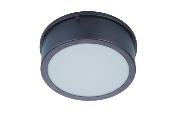 Fenn LED Flushmount in Flat Black - available from The Lighting Shoppe, trusted by Canadian homeowners