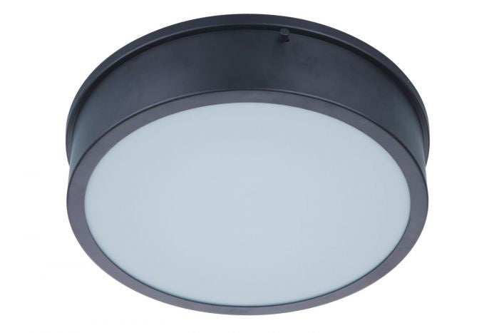 Fenn LED Flushmount in Flat Black - available from The Lighting Shoppe, trusted by Canadian homeowners