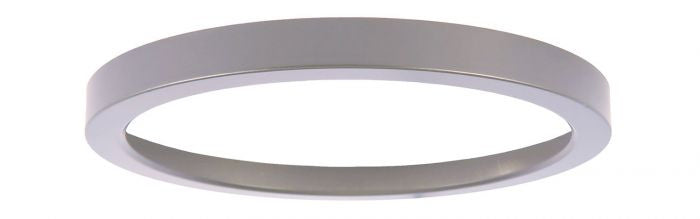 LED Flushmount 6"Flushmount Optional Trim in Brushed Polished Nickel - available from The Lighting Shoppe, trusted by Canadian homeowners