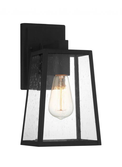 Dunn One Light Outdoor Wall Mount in Textured Black - available from The Lighting Shoppe, trusted by Canadian homeowners