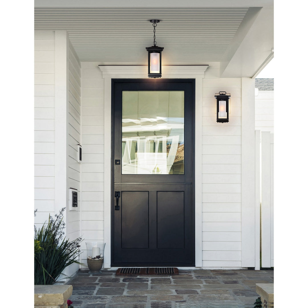 CWI Lighting Canada - 0412W7-1-101 - One Light Outdoor Wall Lantern - Granville - Black