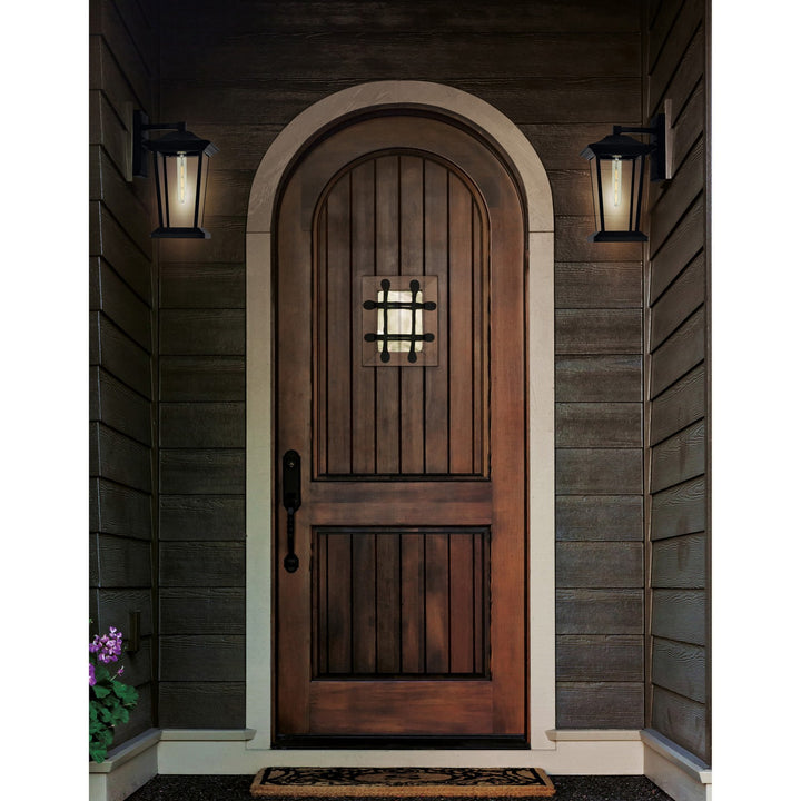 CWI Lighting Canada - 0413W7-1-101 - One Light Outdoor Wall Lantern - Leawood - Black