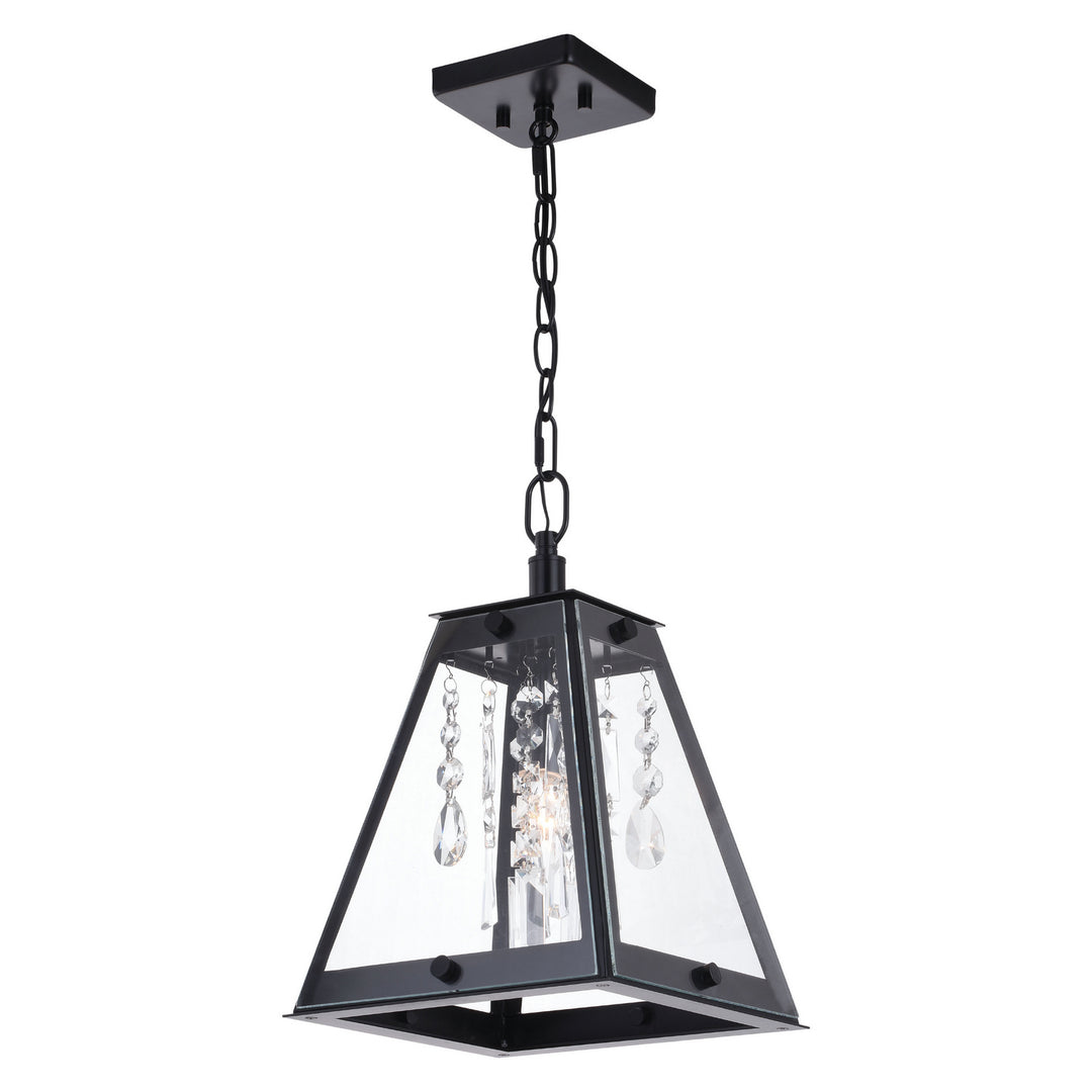 Tremont One Light Pendant in Matte Black