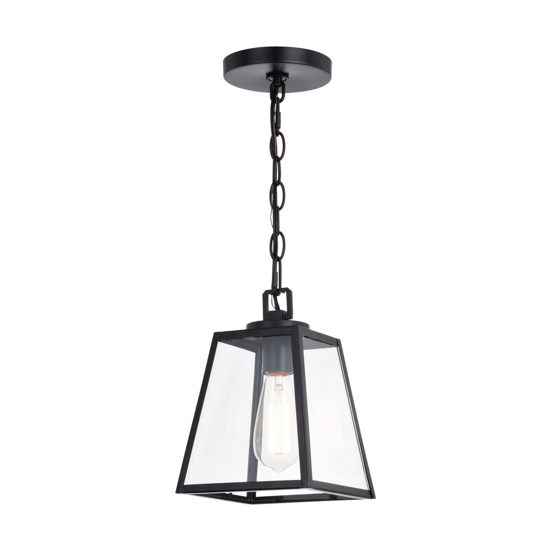 Grant One Light Mini Pendant in Black