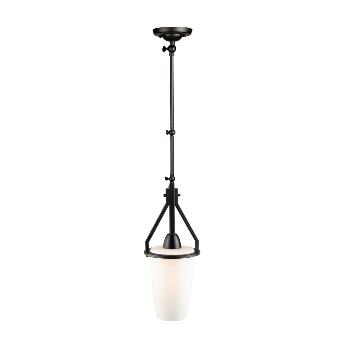Brydon One Light Sconce/Pendant in Black - available from The Lighting Shoppe, trusted by Canadian homeowners