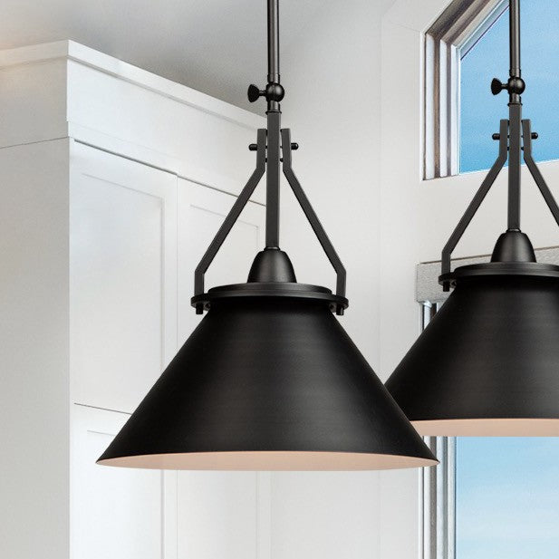 Artcraft Canada - AC11242BK - One Light Sconce/Pendant - Brydon - Black