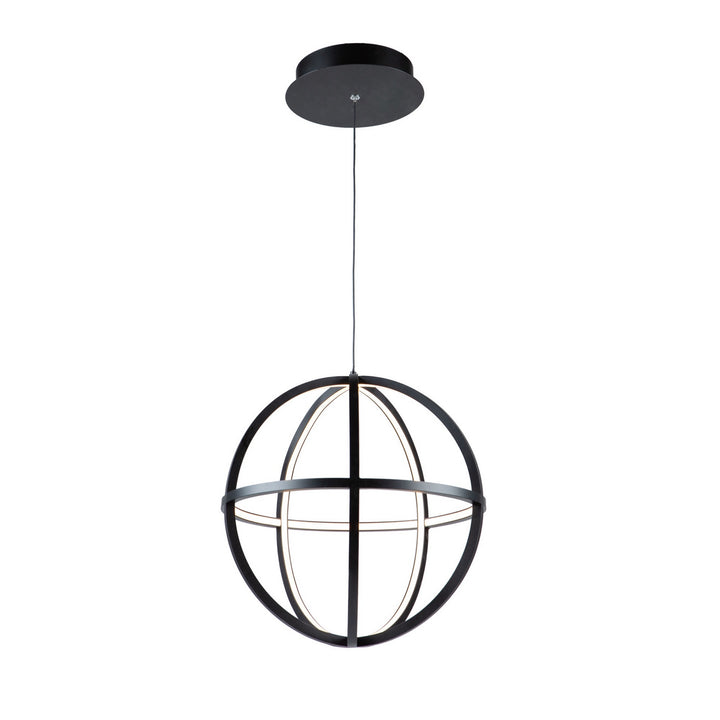 Artcraft Canada - AC6661BK - LED Chandelier - Celestial - Matte Black