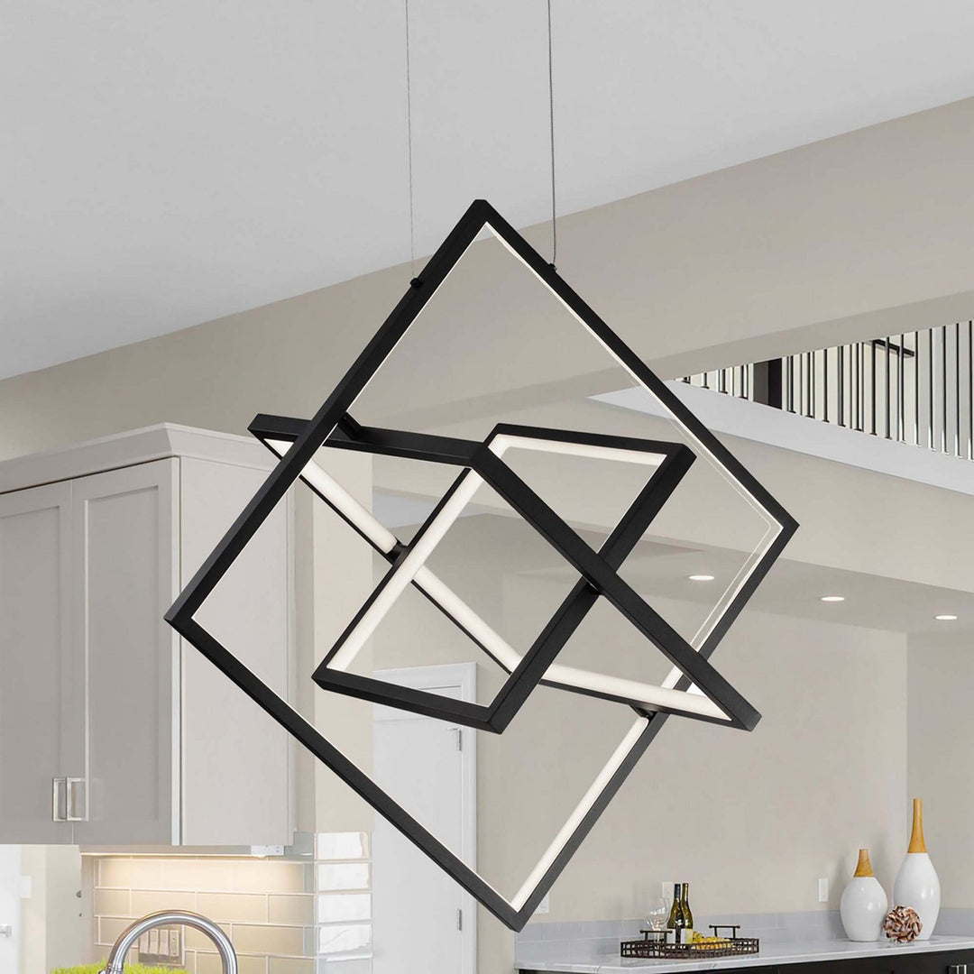 Artcraft Canada - AC7628BK - LED Pendant - Graymar - Black