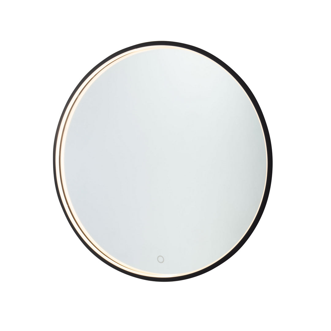 Reflections LED Mirror in Matte Black - available from The Lighting Shoppe, trusted by Canadian homeowners