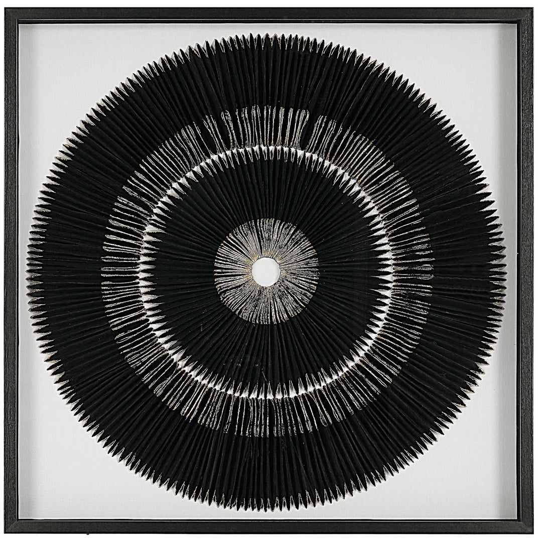 Sandara Shadow Box in Gold Leaf - available from The Lighting Shoppe, trusted by Canadian homeowners