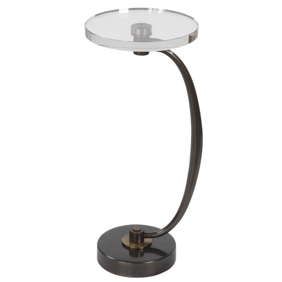 Waveney Drink Table in Dark Bronze - available from The Lighting Shoppe, trusted by Canadian homeowners