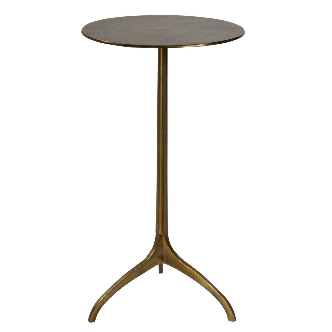 Beacon Accent Table in Antique Gold - available from The Lighting Shoppe, trusted by Canadian homeowners