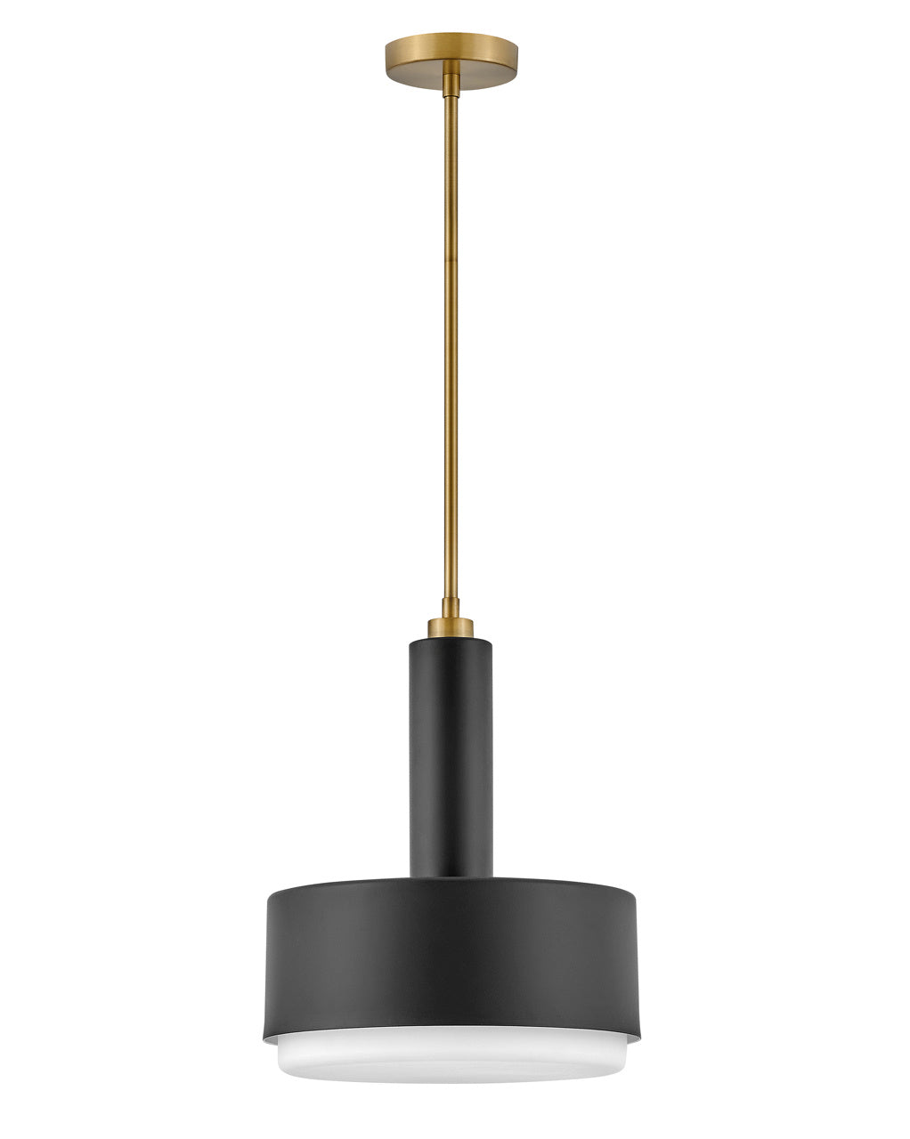 Cedric LED Pendant in Black - available from The Lighting Shoppe, trusted by Canadian homeowners