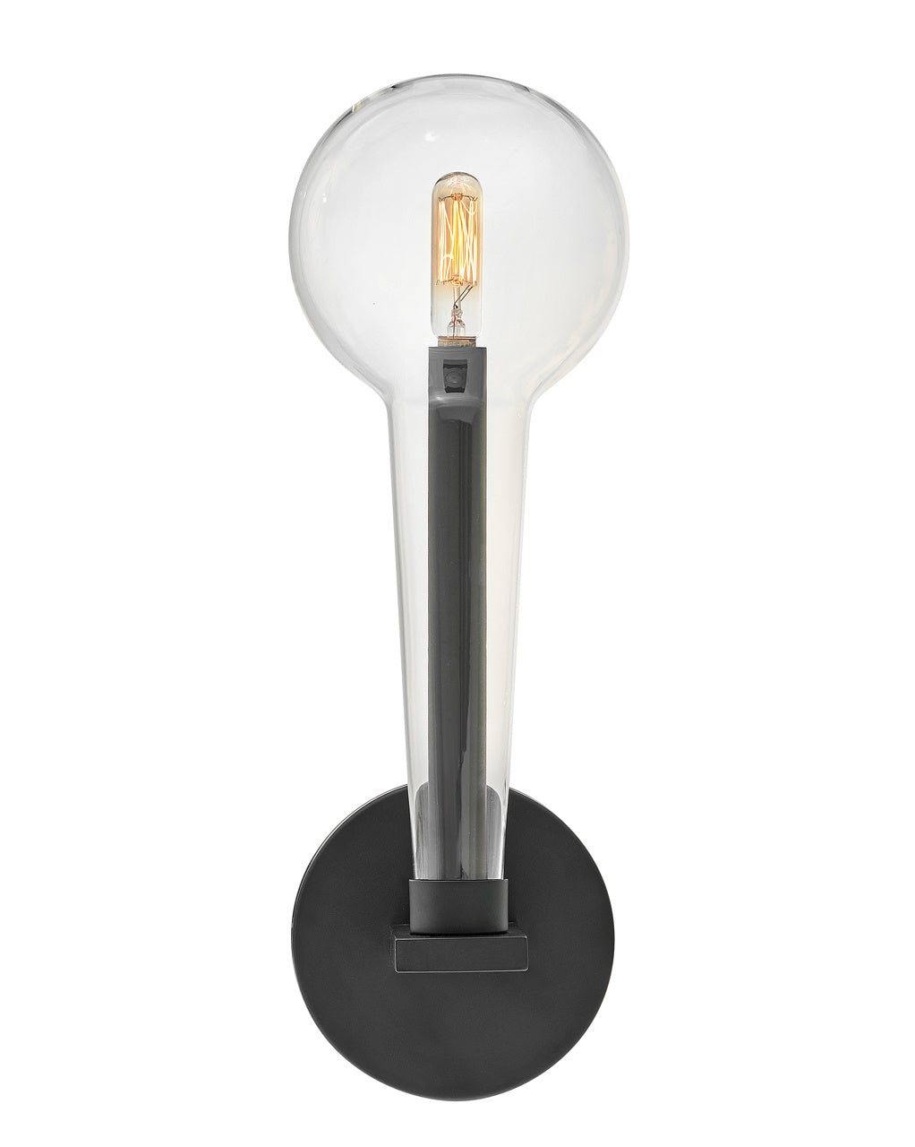 Alchemy LED Wall Sconce in Black - available from The Lighting Shoppe, trusted by Canadian homeowners