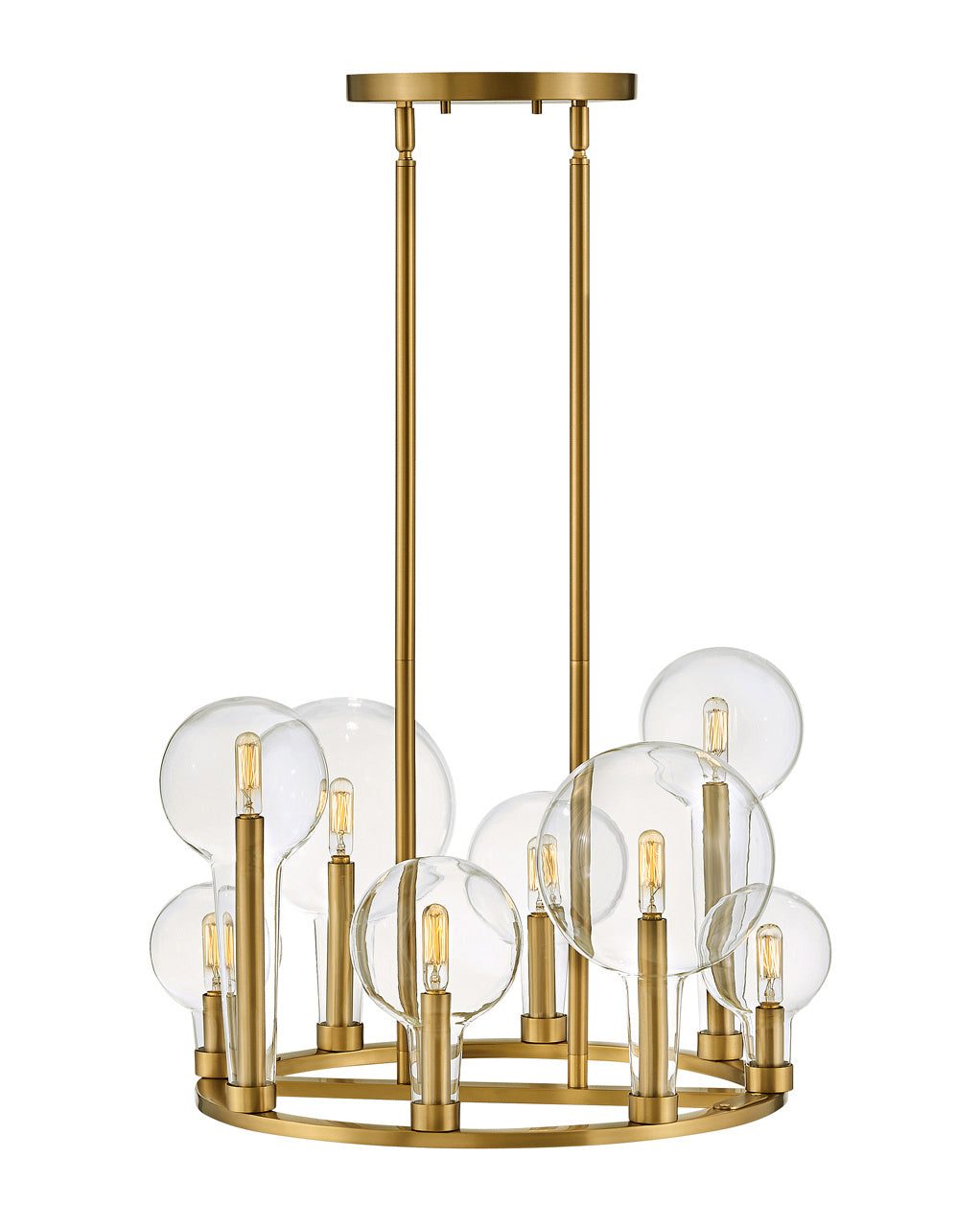 Hinkley Canada - 30526LCB - LED Chandelier - Alchemy - Lacquered Brass