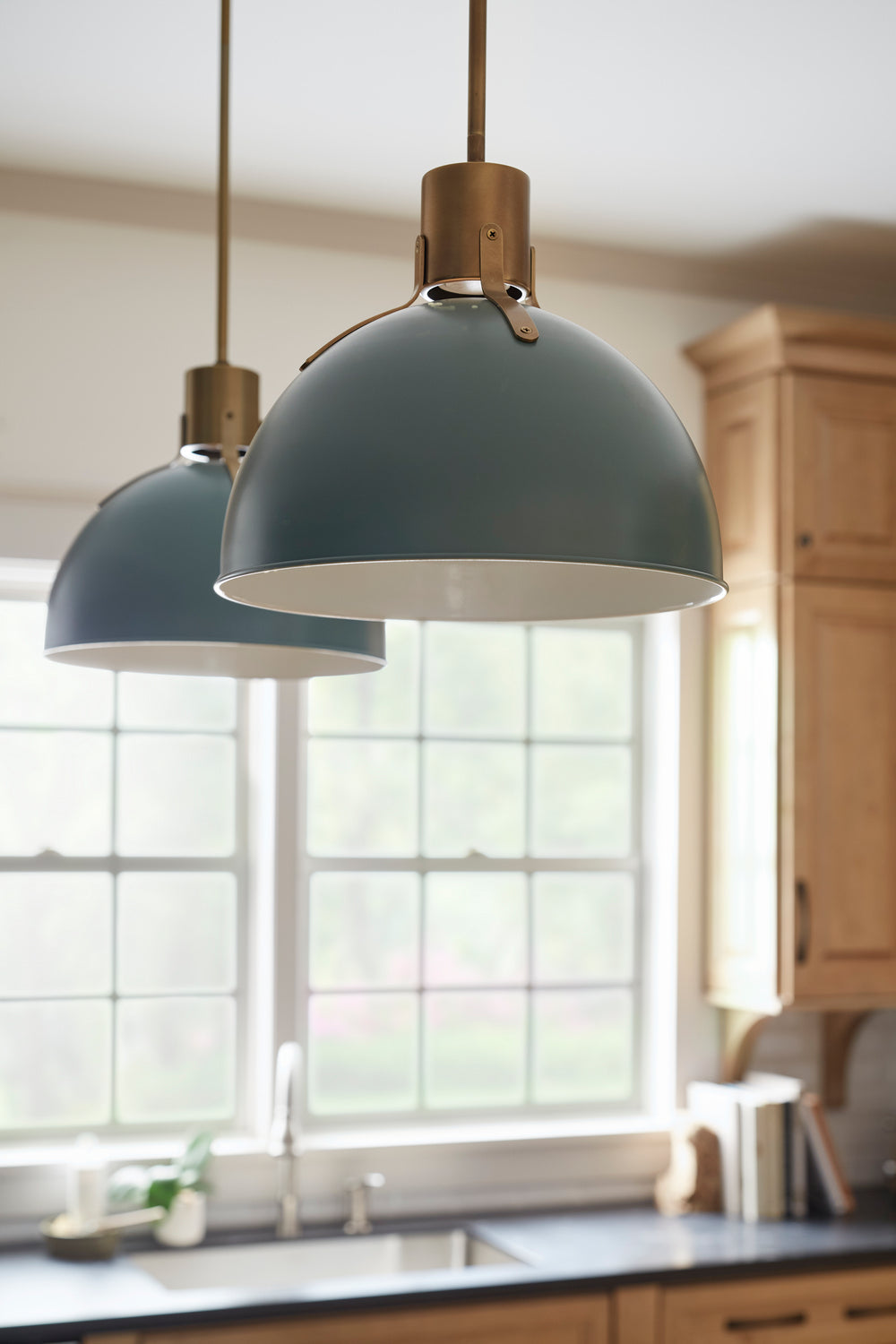 Hinkley Canada - 3487SGN - LED Pendant - Argo - Sage Green