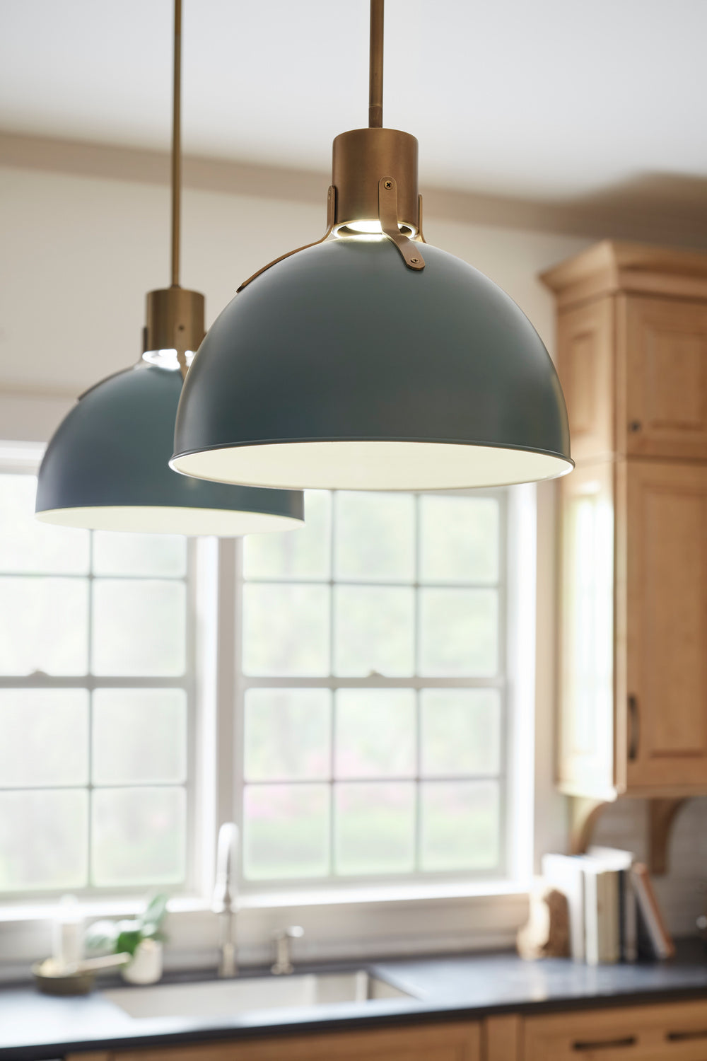 Hinkley Canada - 3487SGN - LED Pendant - Argo - Sage Green