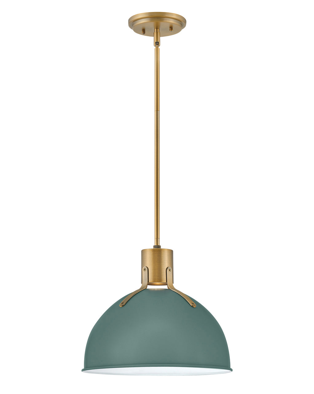 Argo LED Pendant in Sage Green - available from The Lighting Shoppe, trusted by Canadian homeowners