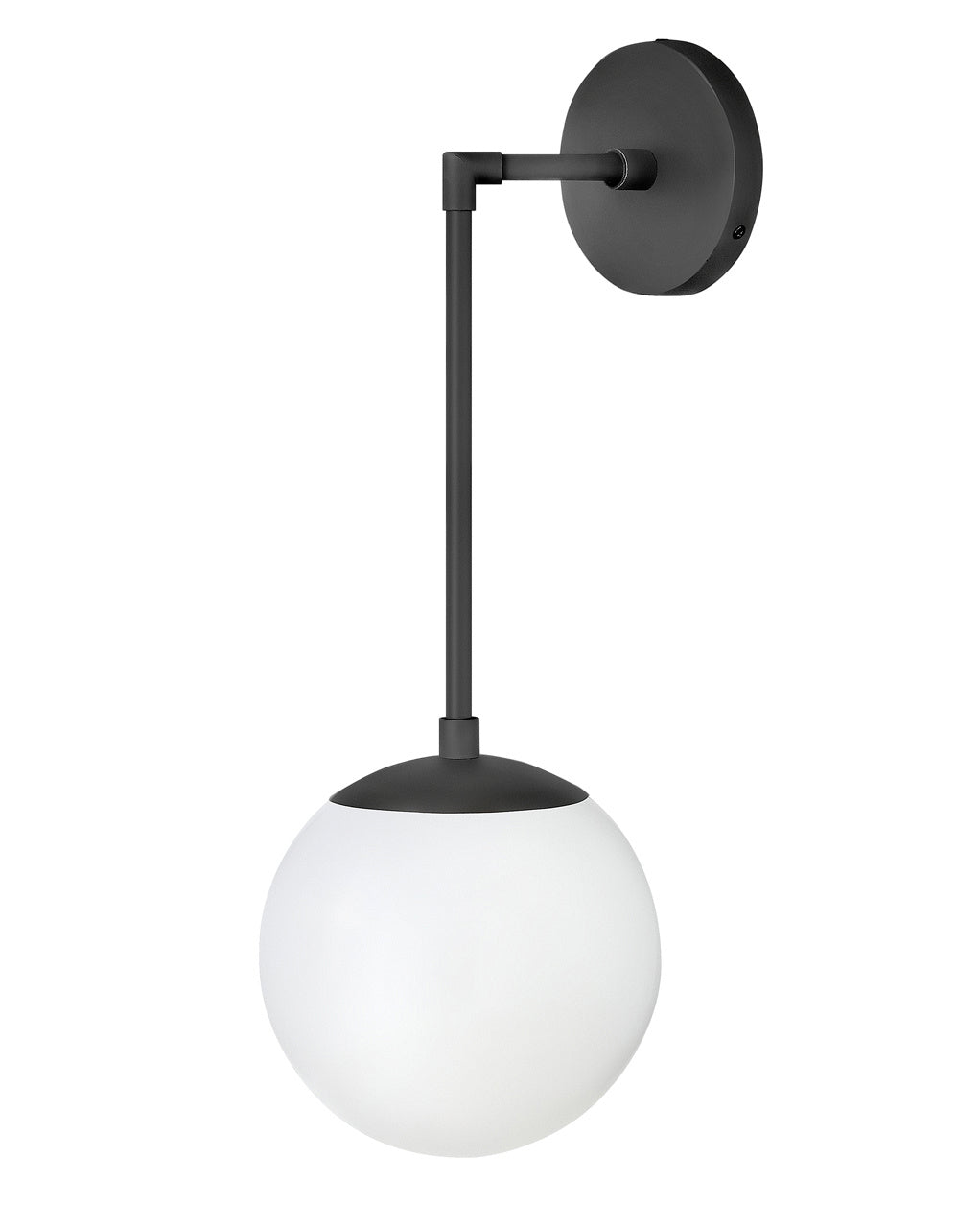 Warby LED Wall Sconce in Black - available from The Lighting Shoppe, trusted by Canadian homeowners