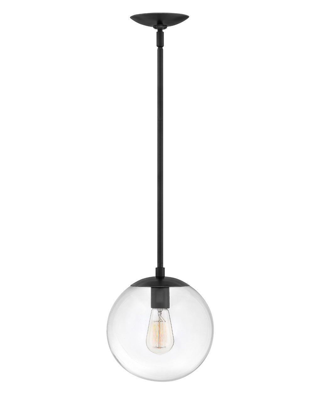 Warby LED Pendant in Black - available from The Lighting Shoppe, trusted by Canadian homeowners