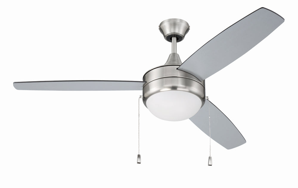 Craftmade Canada - EPHA52BNK3-BNGW - 52"Ceiling Fan - Phaze Energy Star 3 - Brushed Polished Nickel
