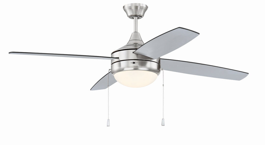 Craftmade Canada - EPHA52BNK4-BNGW - 52"Ceiling Fan - Phaze Energy Star 4 - Brushed Polished Nickel