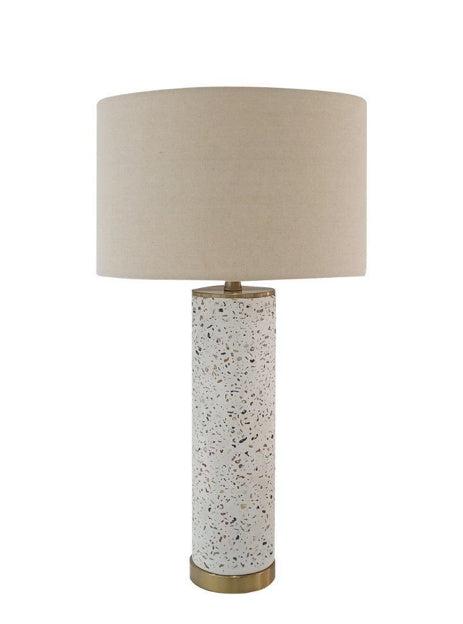 Table Lamp One Light Table Lamp in Satin Brass - available from The Lighting Shoppe, trusted by Canadian homeowners
