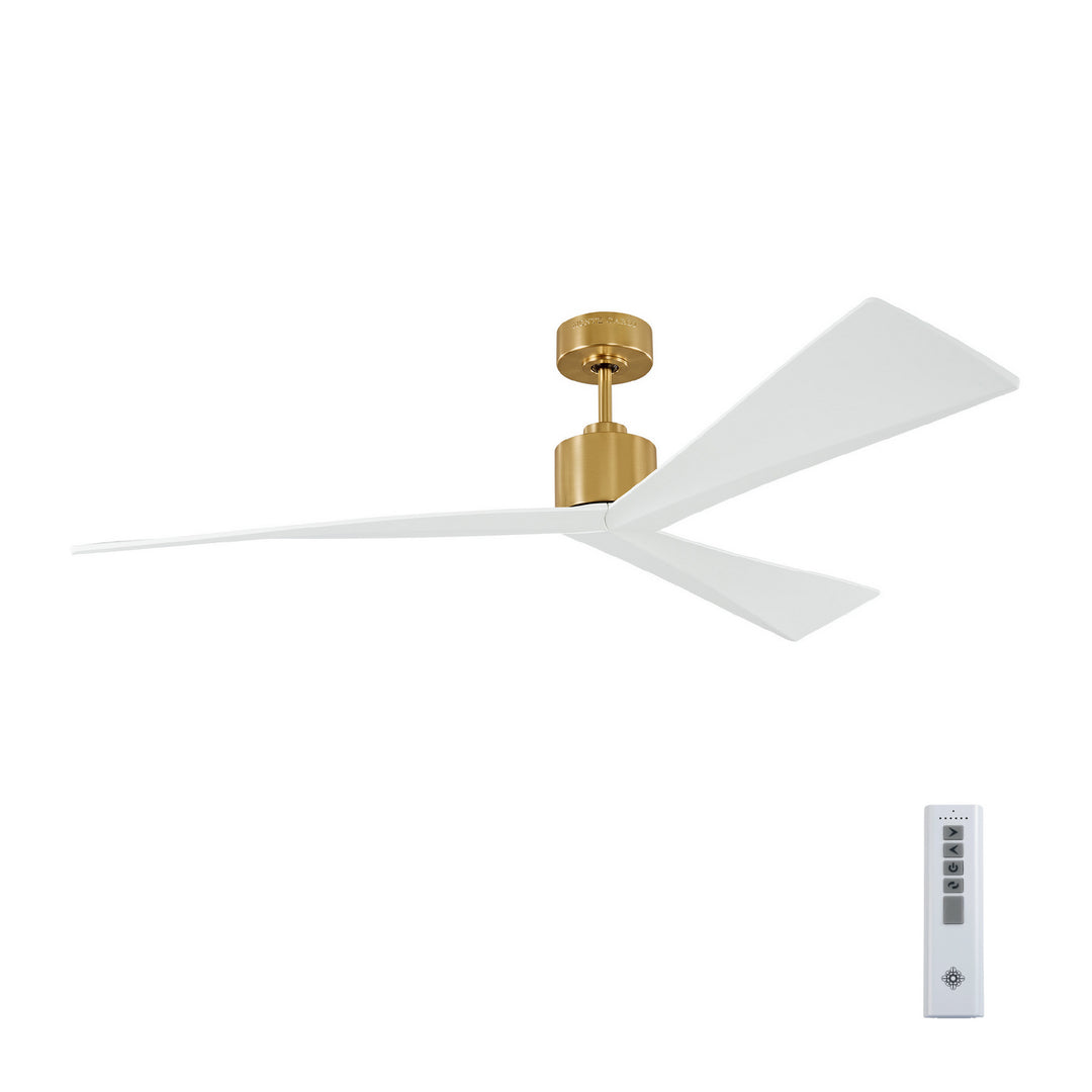 Visual Comfort Fan Canada - 3ADR60BBS - 60"Ceiling Fan - Adler - Burnished Brass