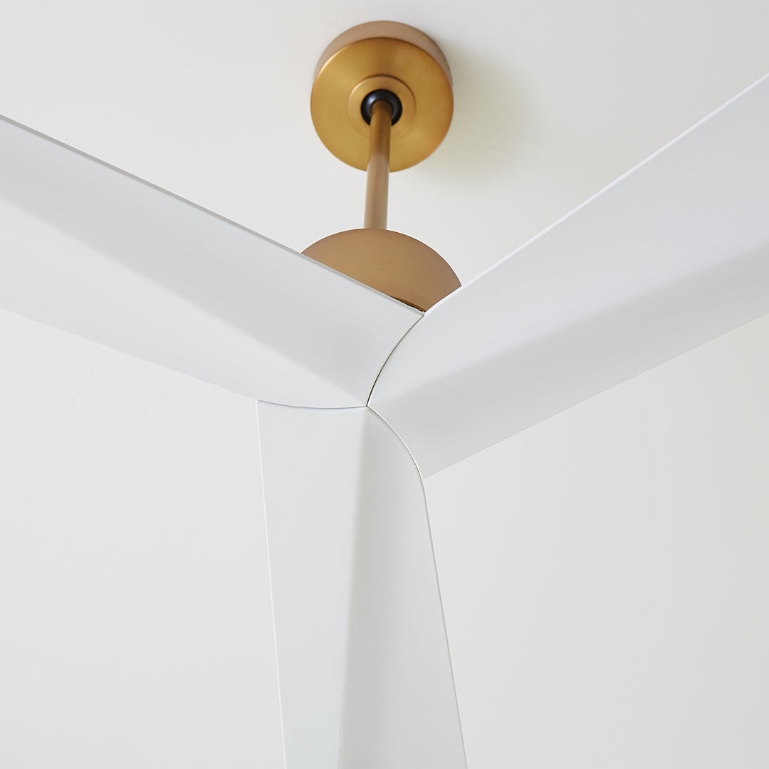 Visual Comfort Fan Canada - 3ADR60BBS - 60"Ceiling Fan - Adler - Burnished Brass