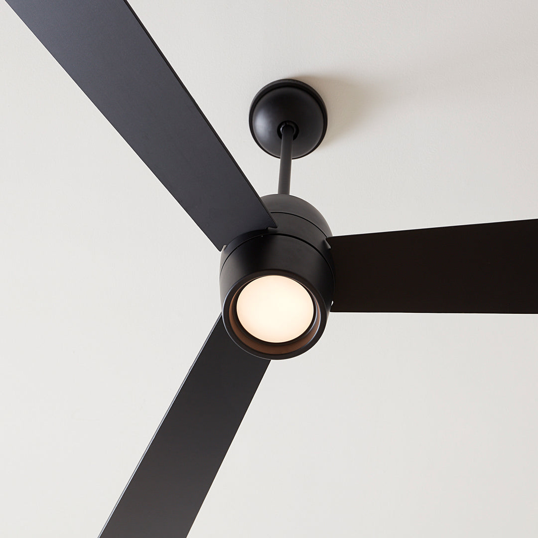 Visual Comfort Fan Canada - 3ALBR60MBKD - 60"Ceiling Fan - Alba - Midnight Black