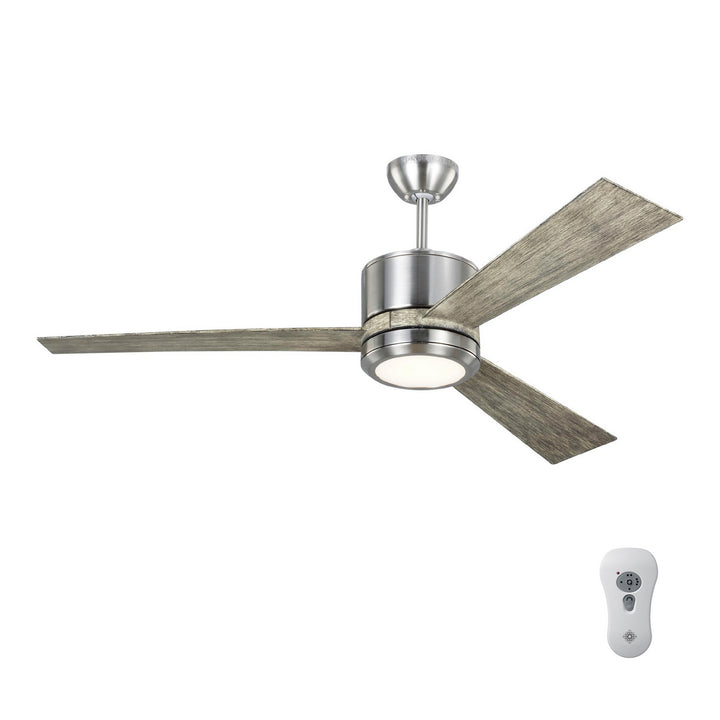 Generation Lighting Canada - 3VNR52BSLGD-V1 - 52" Ceiling Fan - Vision - Brushed Steel