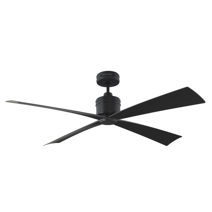 Launceton 56"Ceiling Fan in Midnight Black - available from The Lighting Shoppe, trusted by Canadian homeowners