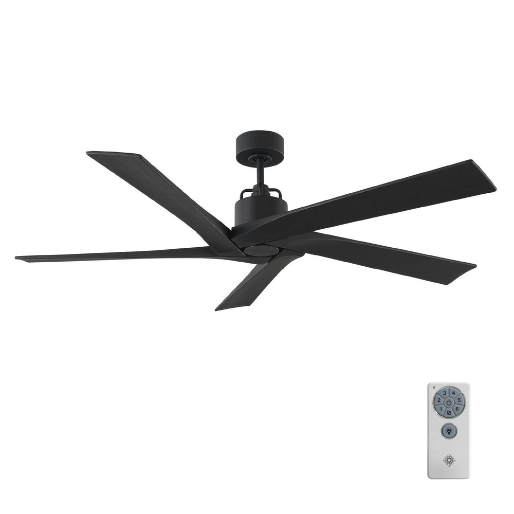 Visual Comfort Fan Canada - 5ASPR56MBK - 56"Ceiling Fan - Aspen - Midnight Black