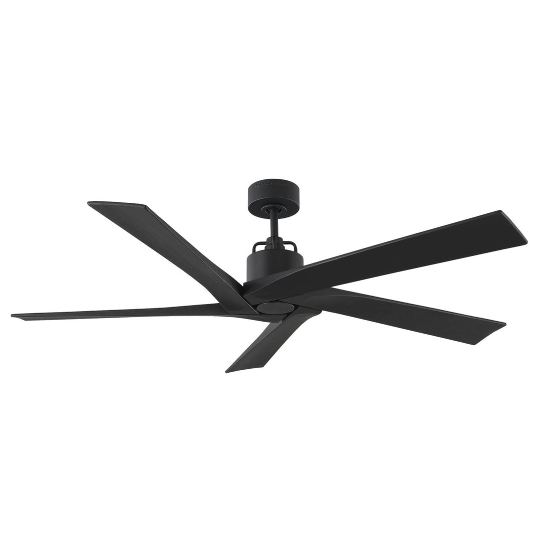 Aspen 56"Ceiling Fan in Midnight Black - available from The Lighting Shoppe, trusted by Canadian homeowners