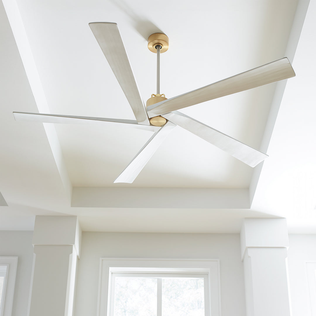 Visual Comfort Fan Canada - 5ASPR70BBS - 70" Ceiling Fan - Aspen - Burnished Brass