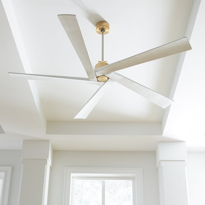 Visual Comfort Fan Canada - 5ASPR70BBS - 70" Ceiling Fan - Aspen - Burnished Brass