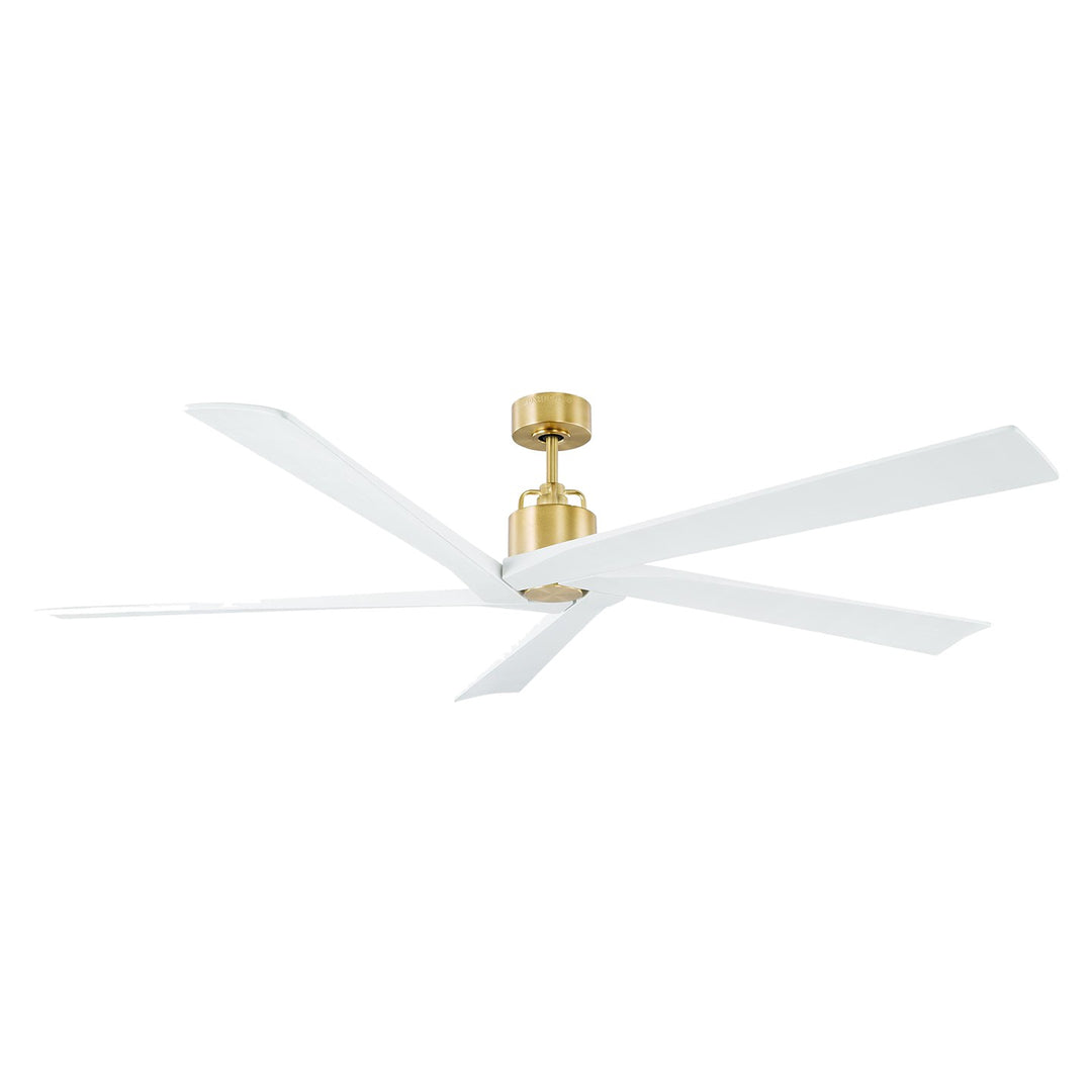 Aspen 70"Ceiling Fan in Burnished Brass - available from The Lighting Shoppe, trusted by Canadian homeowners