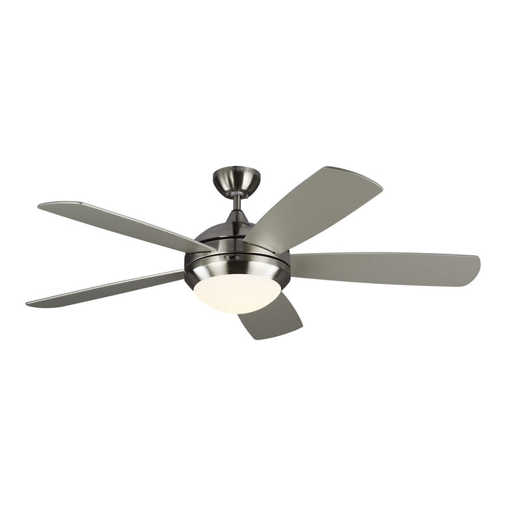 Discus 52" Ceiling Fan in Brushed Steel - available from The Lighting Shoppe, trusted by Canadian homeowners