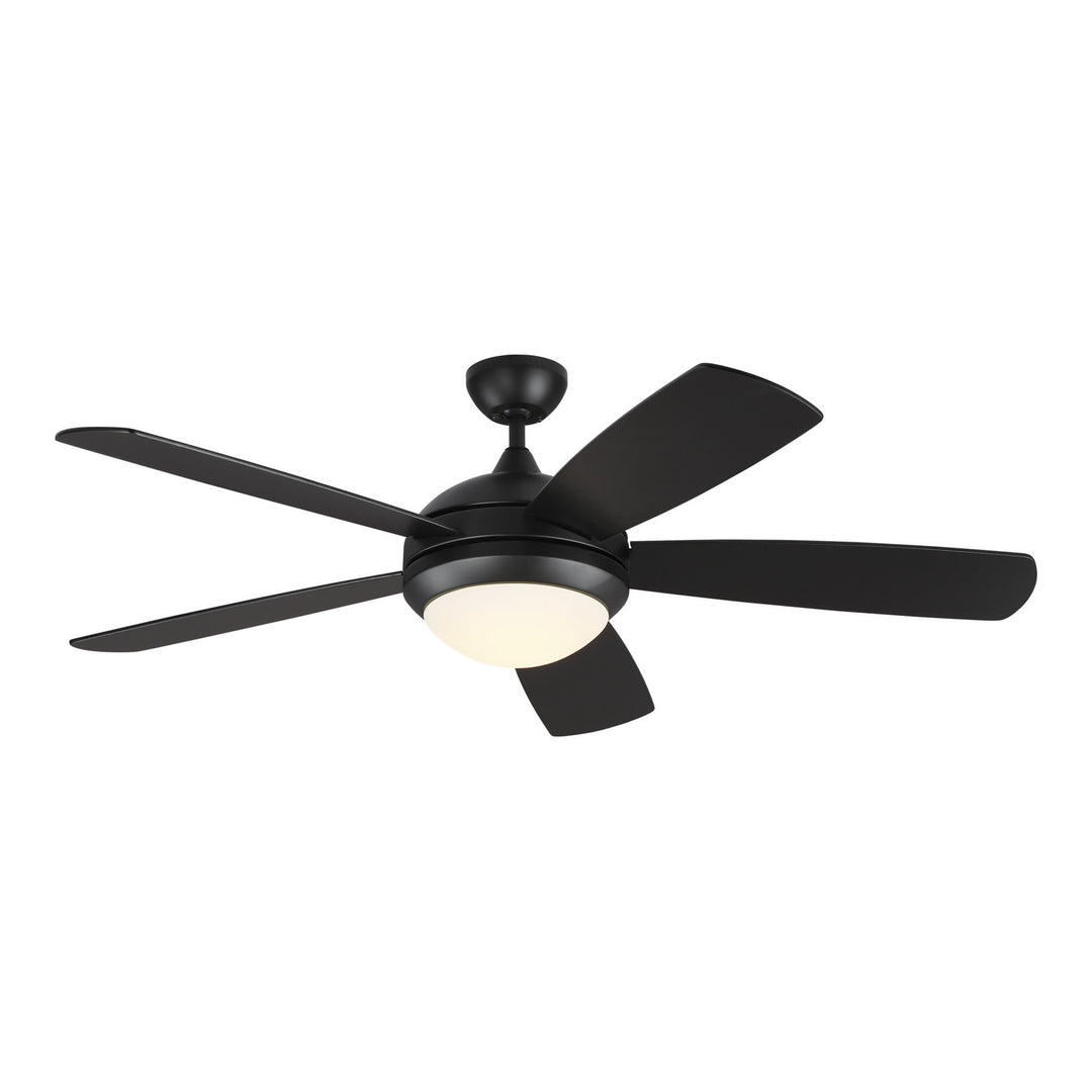 Discus 52" Ceiling Fan in Midnight Black - available from The Lighting Shoppe, trusted by Canadian homeowners